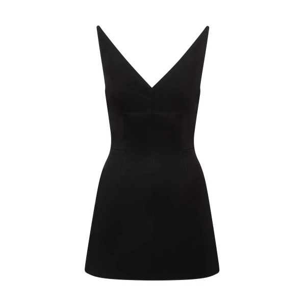 David Koma Structured V Neck Mini Dress