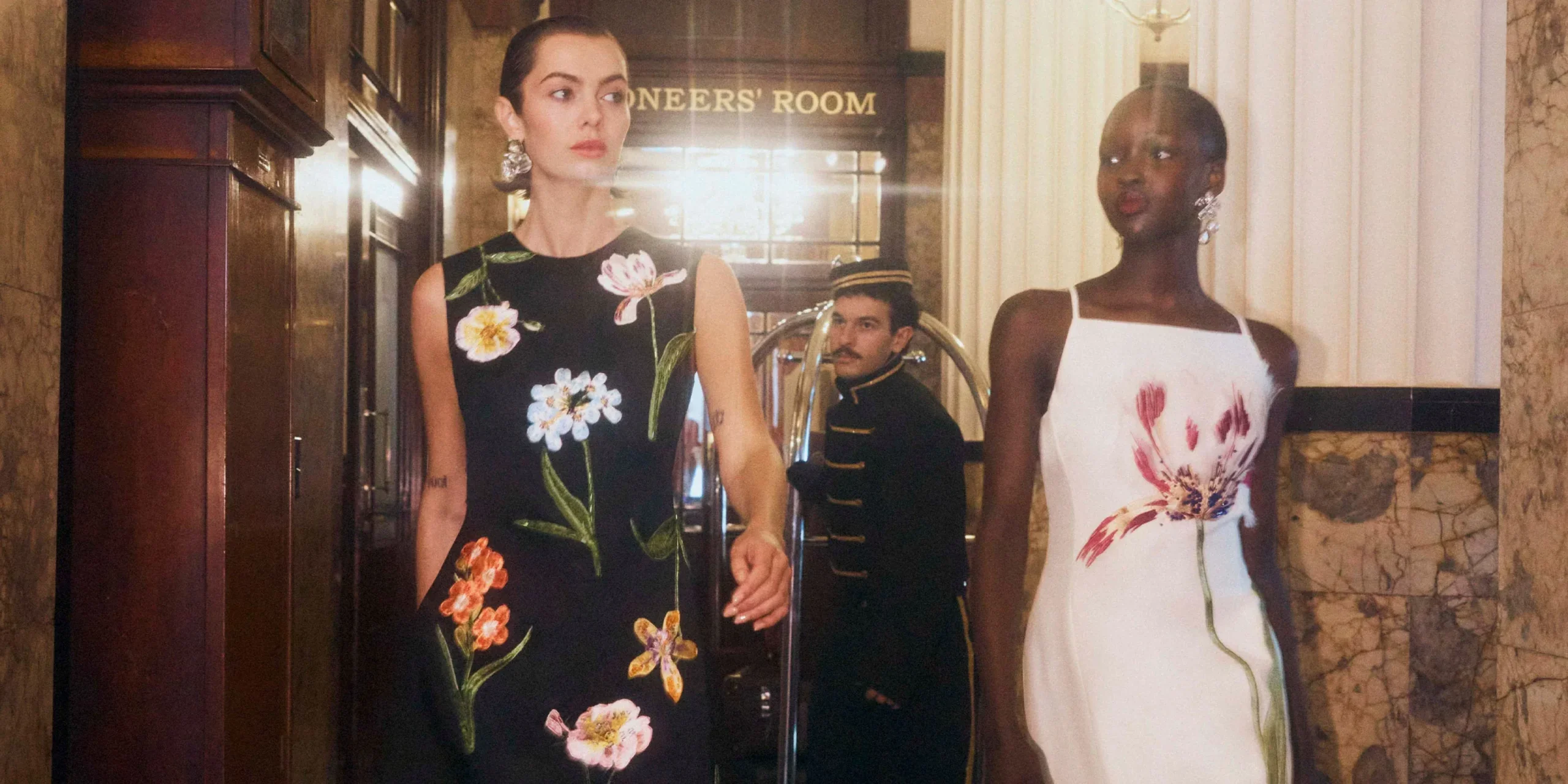 Exclusive Leo Lin dresses available on Coveti July 2025 featuring elegant silhouettes and luxury details
