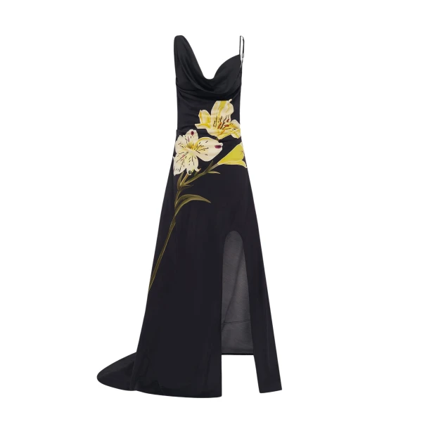 Leo Lin Blue Dresses luxury Clothing from Coveti Marketplace