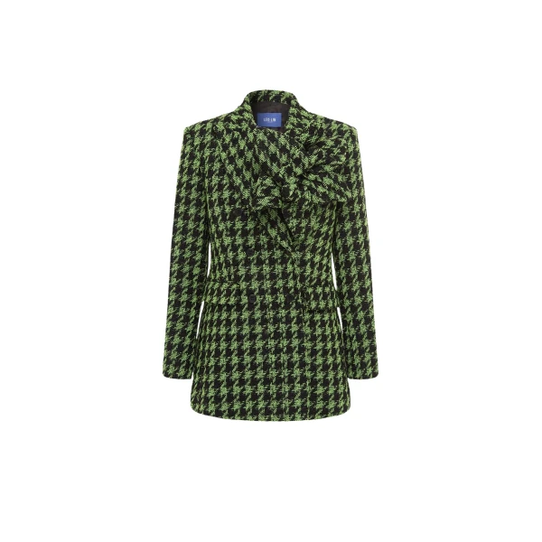 Leo Lin Blue Jackets luxury Clothing from Coveti Marketplace