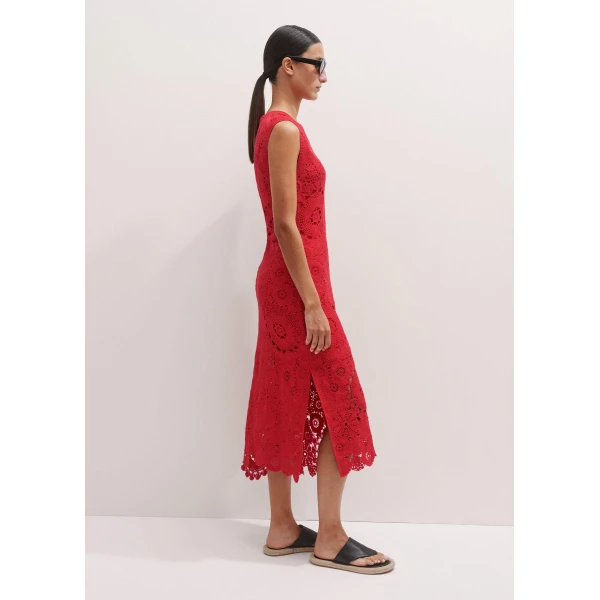 Asymmetric Cotton Crochet Maxi Dress + Slip
Cotton Crochet - Image 6