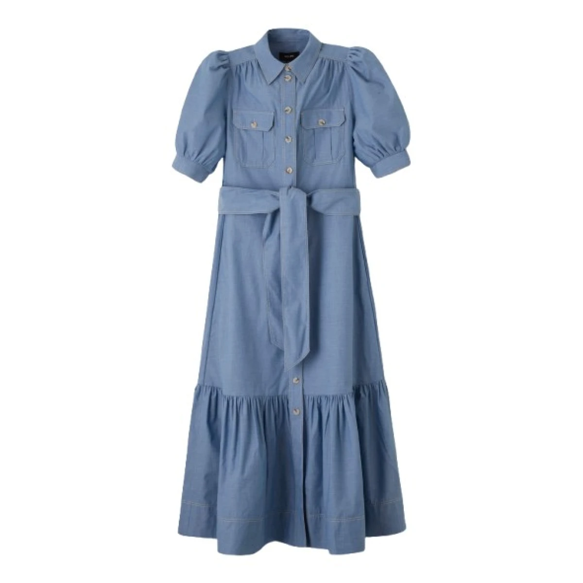 Chambray Midi Shirt Dress + Belt
Cotton Chambray - Image 1