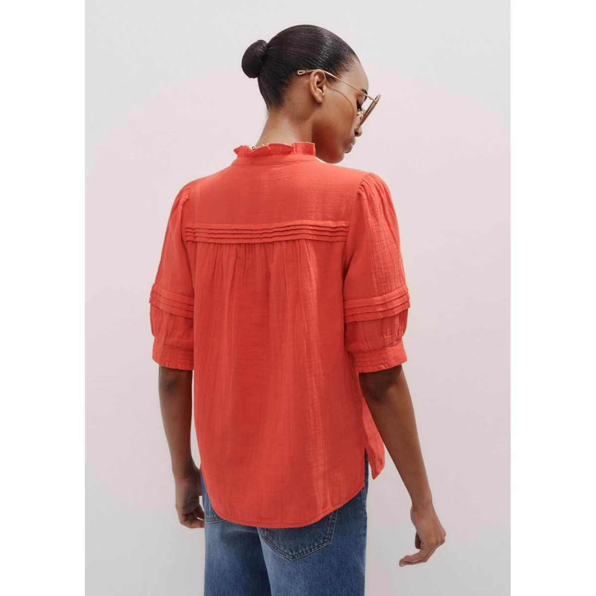 Cheesecloth Blouse
Cotton Cheesecloth - Image 5