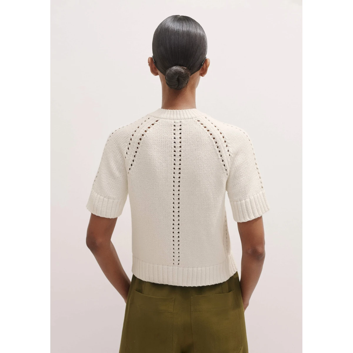 Chunky Cotton Button-Through Knit Tee
Cotton Knit - Image 5