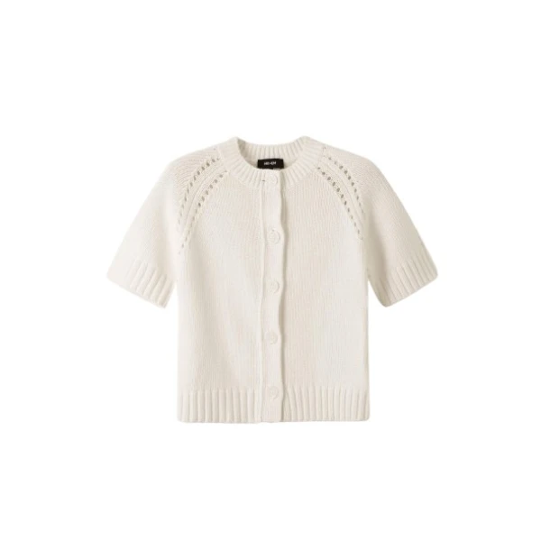 Chunky Cotton Button-Through Knit Tee
Cotton Knit