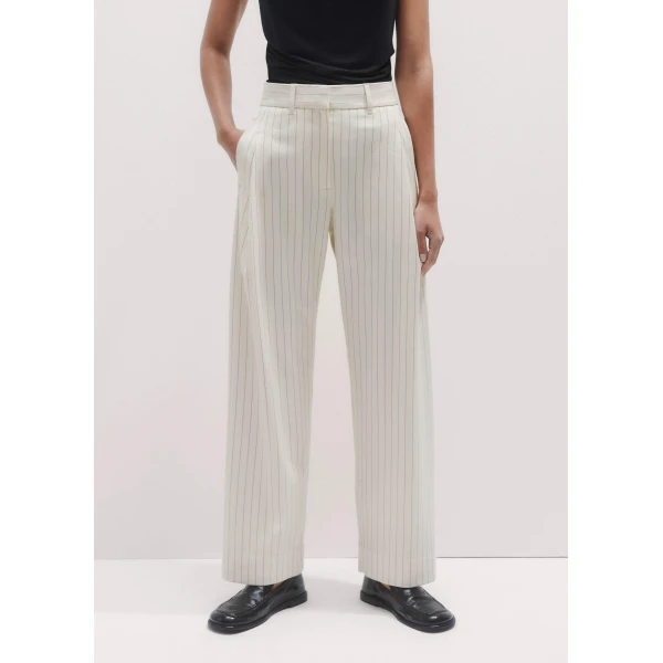 Me and Em Clever Tapered Pinstripe Pant
Italian Wool-Blend Tailoring, view 2