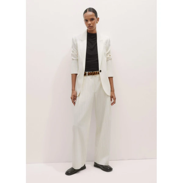 Me and Em Clever Tapered Pinstripe Pant
Italian Wool-Blend Tailoring, view 4