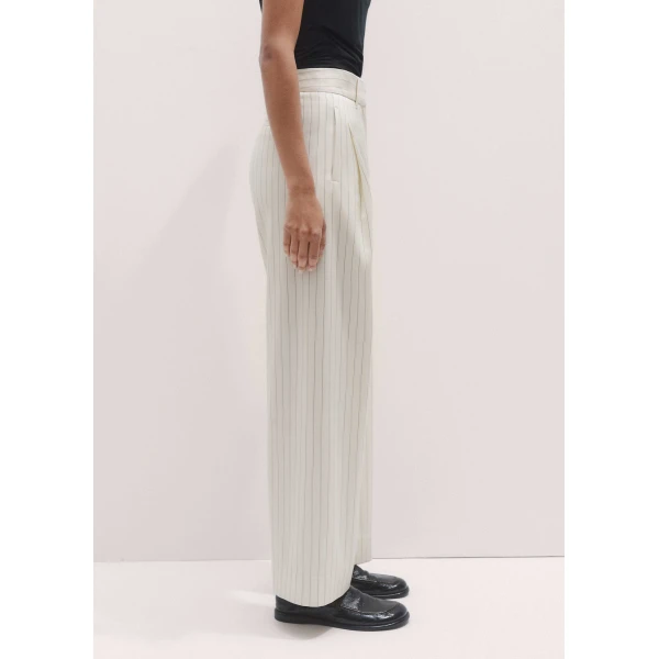 Me and Em Clever Tapered Pinstripe Pant
Italian Wool-Blend Tailoring, view 6