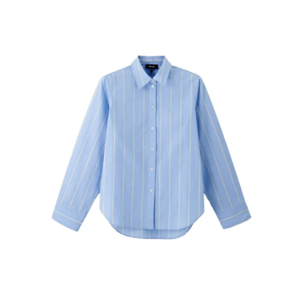 Cotton Stripe Relaxed Forever Shirt
Cotton Stripe Shirting