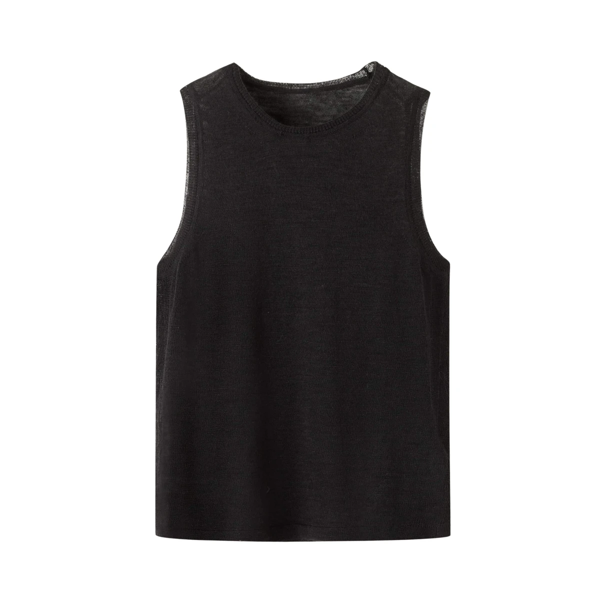 Crew Neck Knit Tank
Linen-Blend Slub Knit - Image 1