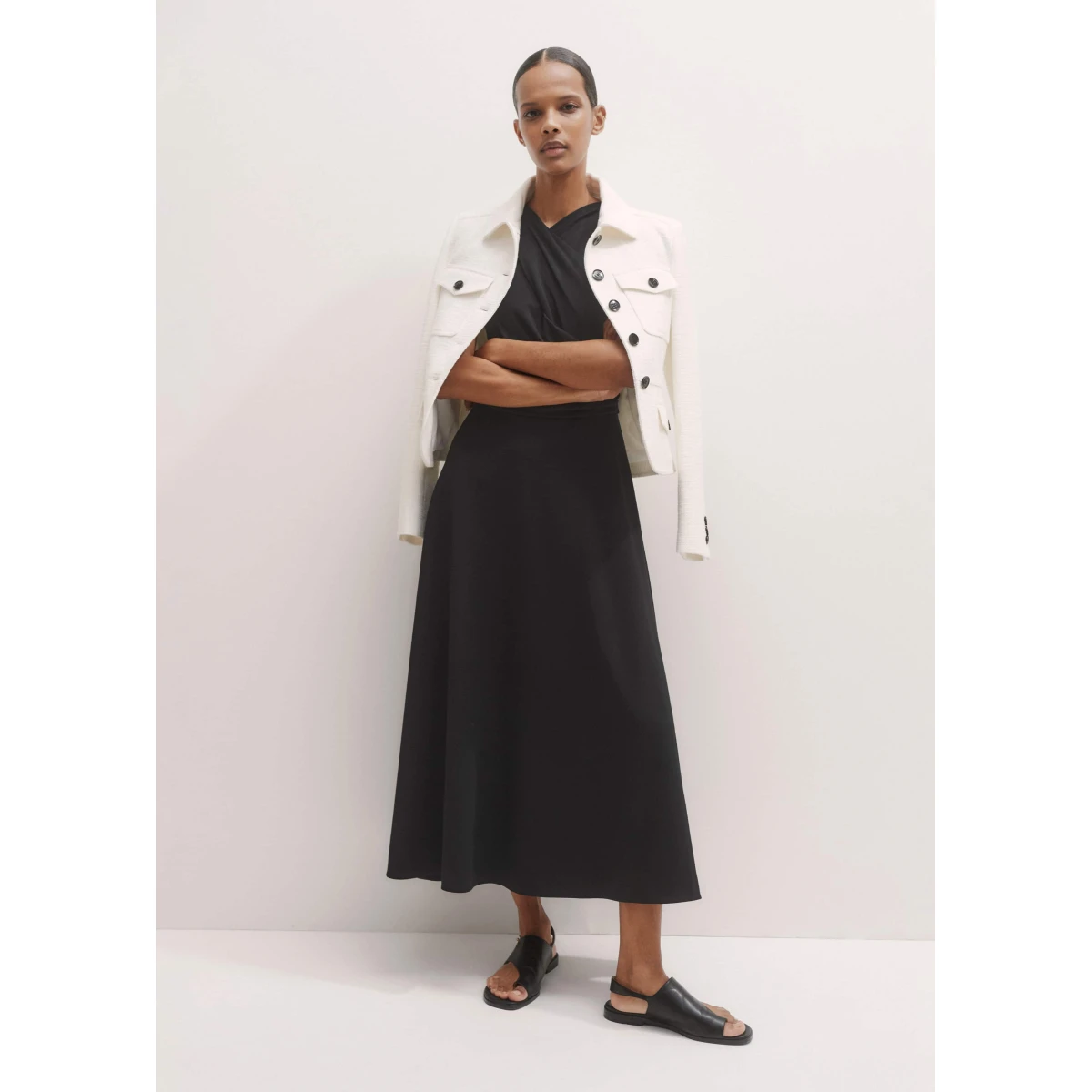 Crossover Maxi Dress
Elevated Evening Jersey - Image 5