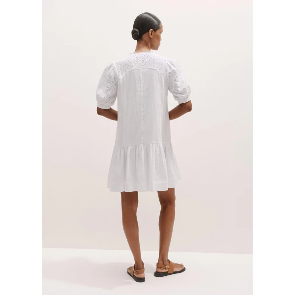 Me and Em Embroidered Cheesecloth Short Dress
Cotton Cheesecloth, view 5