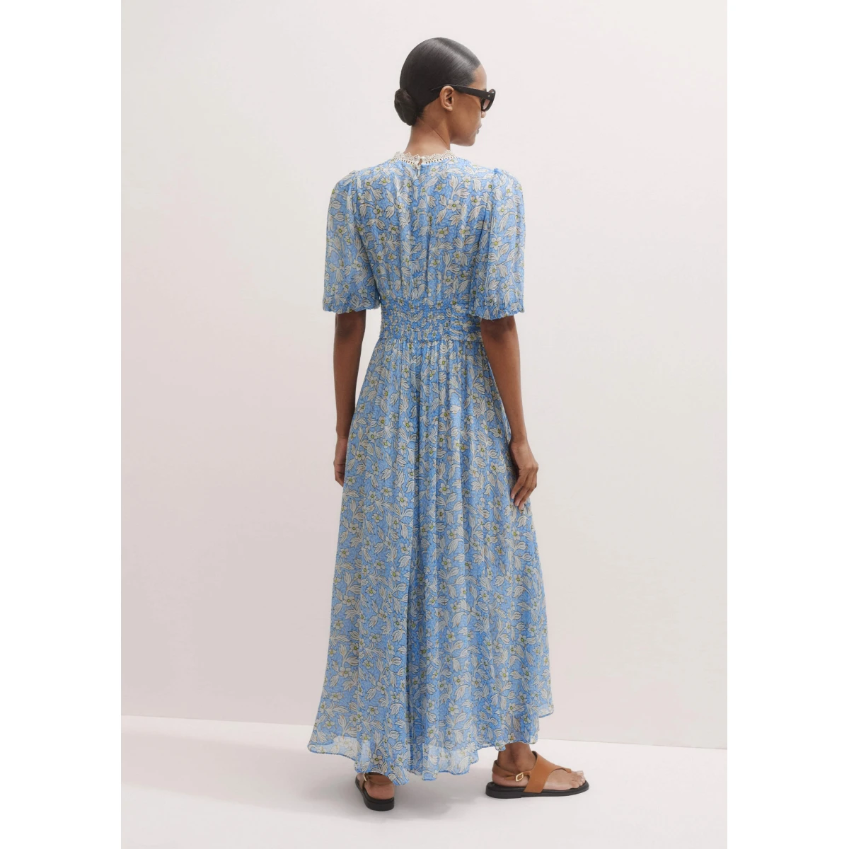 Evening Primrose Print Maxi Dress
Crinkled Georgette - Image 5