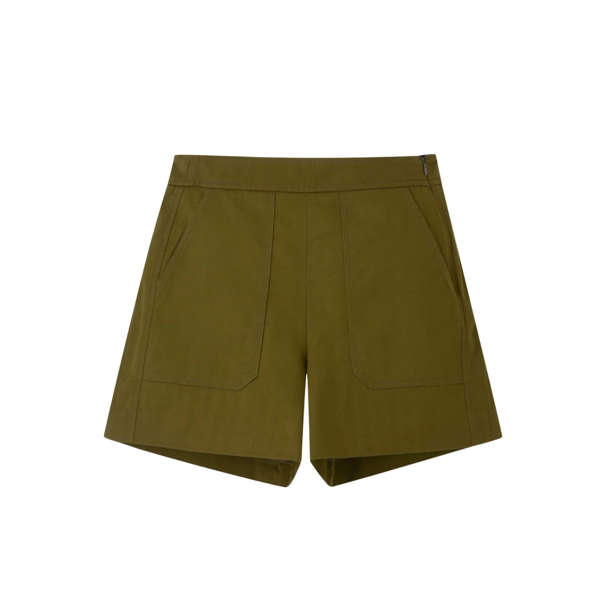 Herringbone Patch Pocket Short
Stretch Organic Cotton - Image 1