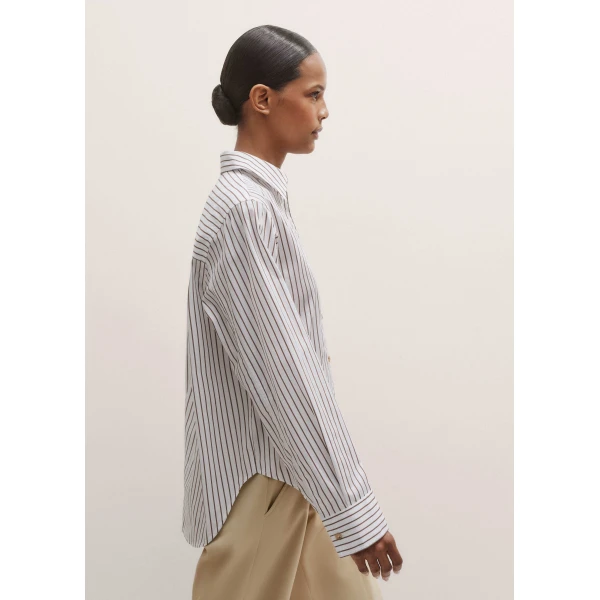Me and Em Impossibly Soft Striped Relaxed Forever Shirt
Super Soft Cotton Shirting Top, view 6