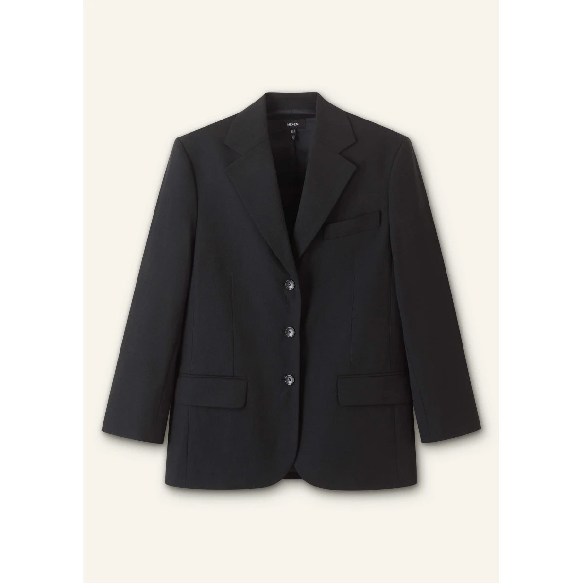 Intelligent Oversized Blazer
Viscose-Blend Tailoring Fabric - Image 7