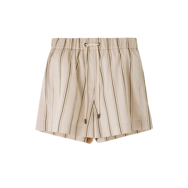 Italian Tailored Stripe Pull On Short
Italian Fluid Tailoring