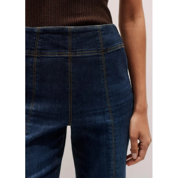 Me and Em Kick Flare Crop Travel Jean
Stretch Denim, view 6