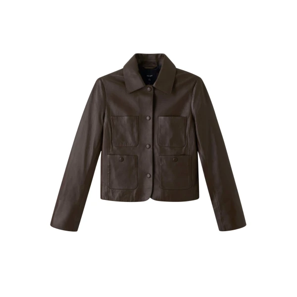 Patch Pocket Jacket
Leather