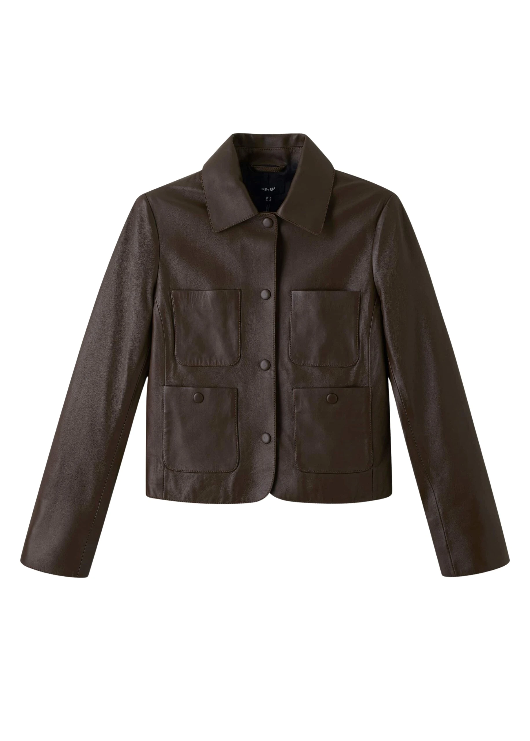 Patch Pocket Jacket
Leather