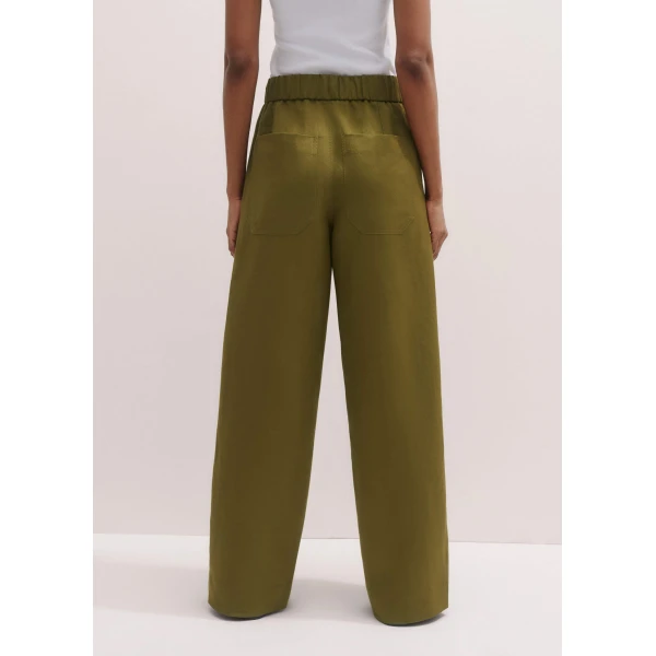 Me and Em Relaxed Tapered Pant
Linen-Blend Tailoring Fabric, view 4