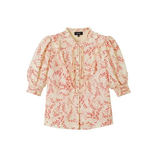Silk Lily Of The Valley Print Blouse
Silk Crepe
