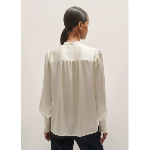 Silk Satin Blouse + Tie
Silk Satin - Image 5
