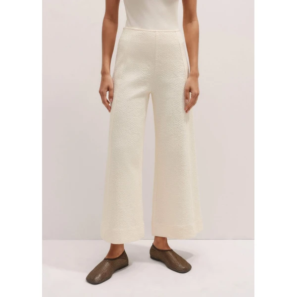 Me and Em Textured Ponte Crop Wide-Leg Pant
Textured Ponte Jersey, view 2