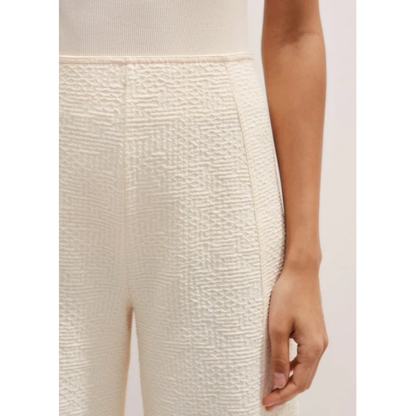 Me and Em Textured Ponte Crop Wide-Leg Pant
Textured Ponte Jersey, view 3
