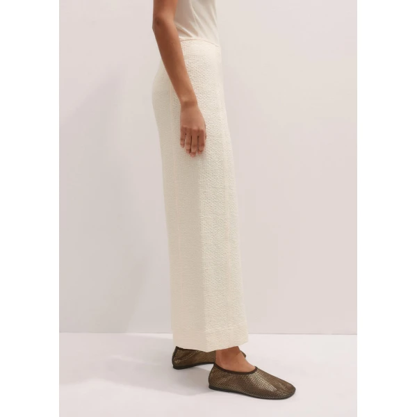 Me and Em Textured Ponte Crop Wide-Leg Pant
Textured Ponte Jersey, view 6