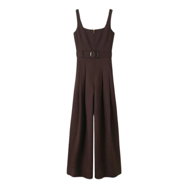 The Event Ready Tailored Jumpsuit + Belt
Italian Linen + Cotton Blend