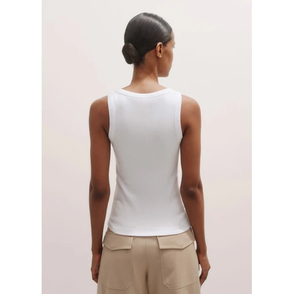 Me and Em Ultimate Crew Neck Tank
Cotton Rib Stretch Jersey Top, view 6