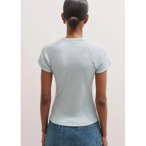 Me and Em Ultimate Raglan Tee
Cotton Rib Stretch Jersey Top, view 5