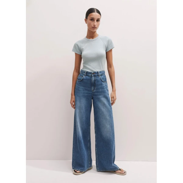 Me and Em Ultimate Raglan Tee
Cotton Rib Stretch Jersey Top, view 7