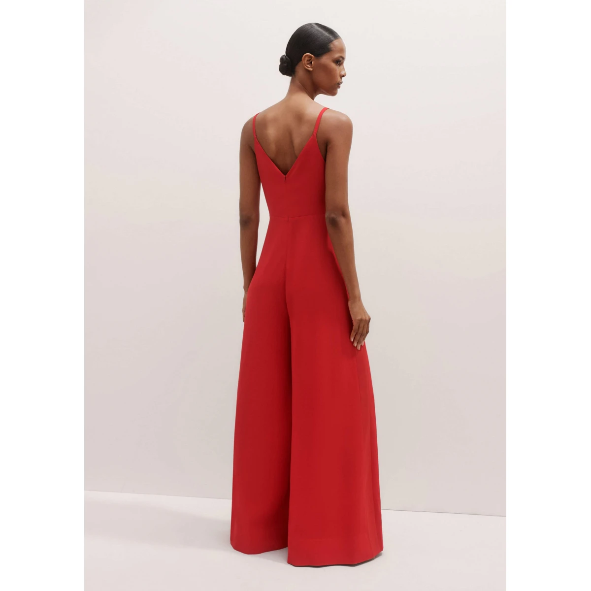 Wide Leg Jumpsuit + Silk Top
Silk + Satin Back Crepe - Image 6