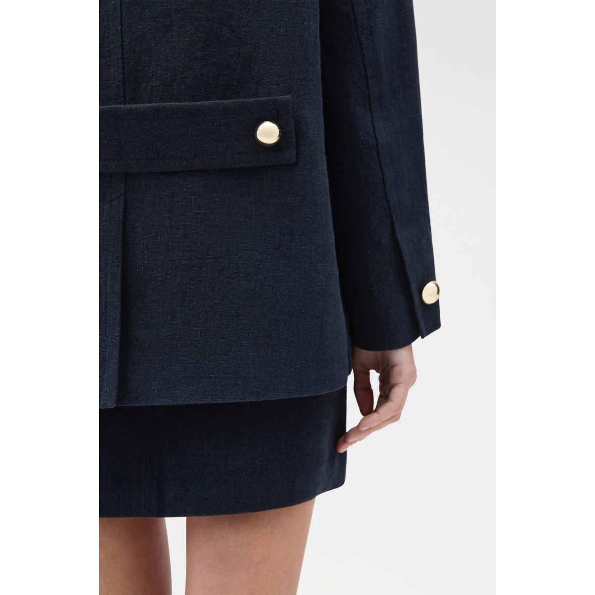 Button Detail Jacket