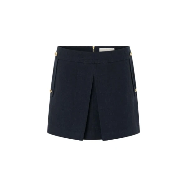 Oroton Button Detail Mini Skirt