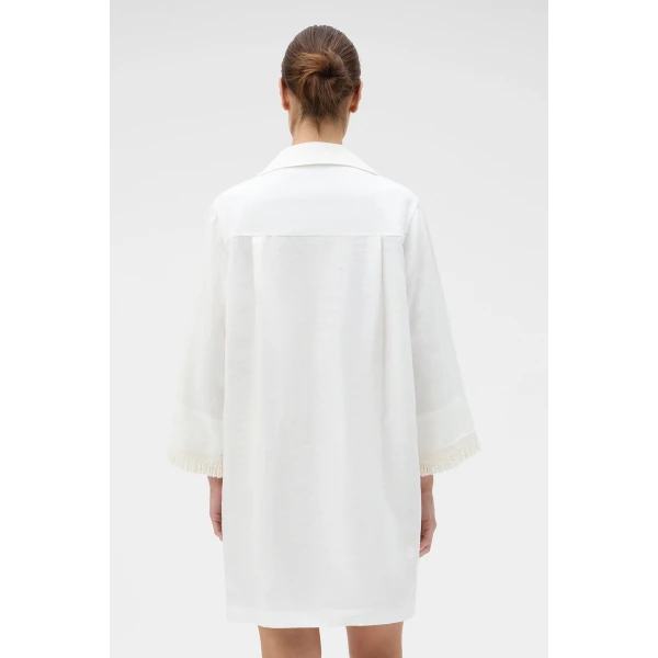 Embroidered Tunic Dress