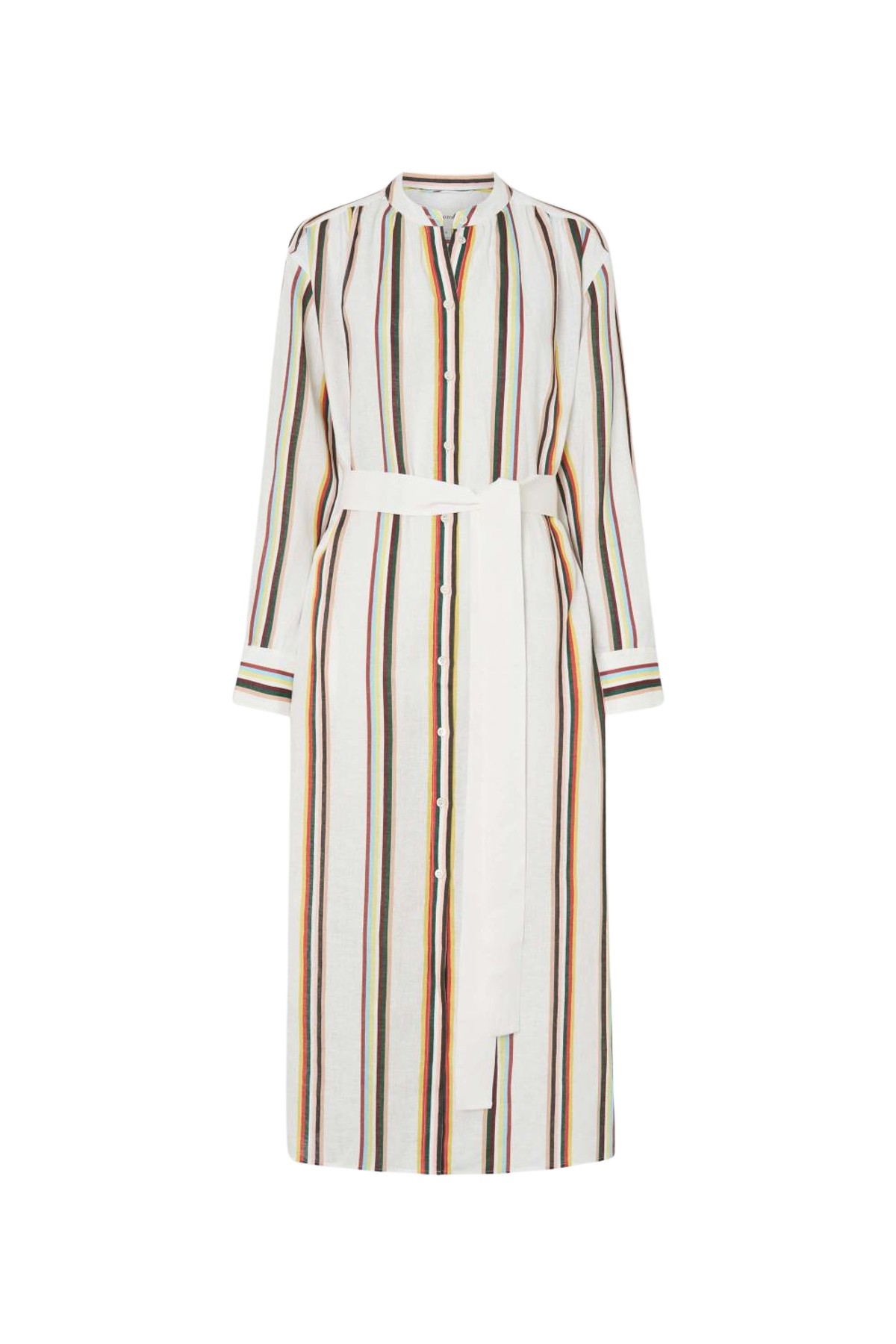 Oroton Fiesta Stripe Column Dress