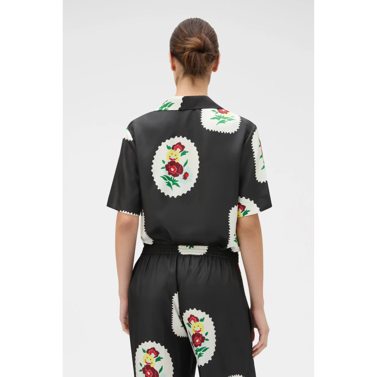 Folk Doilie Camp Shirt
