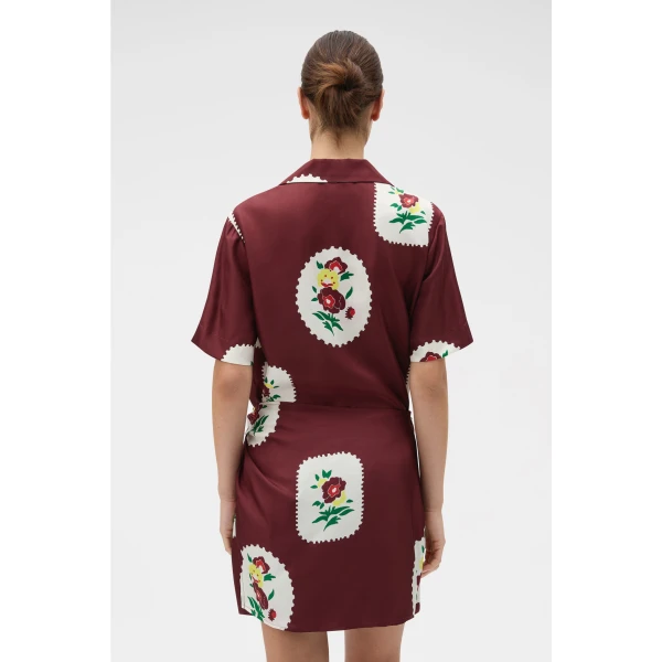 Folk Doilie Camp Shirt