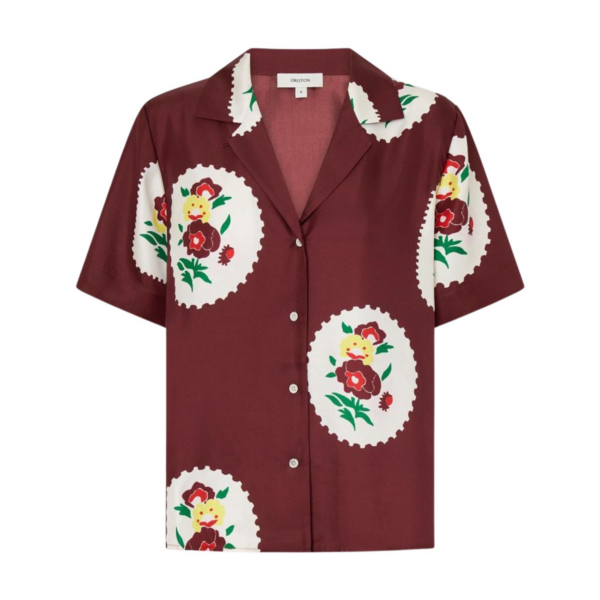 Folk Doilie Camp Shirt