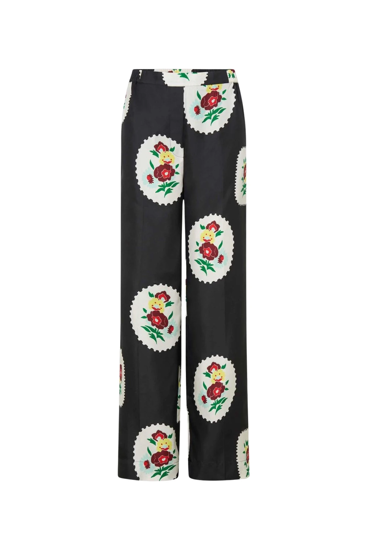 Oroton-Folk-Doilie-Print-Pj-Pant24436_nobg Oroton Pants luxury Clothing from Coveti Marketplace