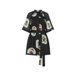 Oroton-Folk-Doilie-Print-Smock-Dress59359_nobg Oroton Dresses luxury Clothing from Coveti Marketplace