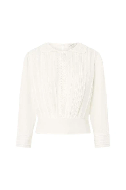 Oroton-Lace-Detail-Blouse35393_nobg Oroton Tops luxury Clothing from Coveti Marketplace