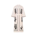 Oroton-Stencil-Print-Long-Tunic-Dress94938_nobg Oroton Dresses luxury Clothing from Coveti Marketplace