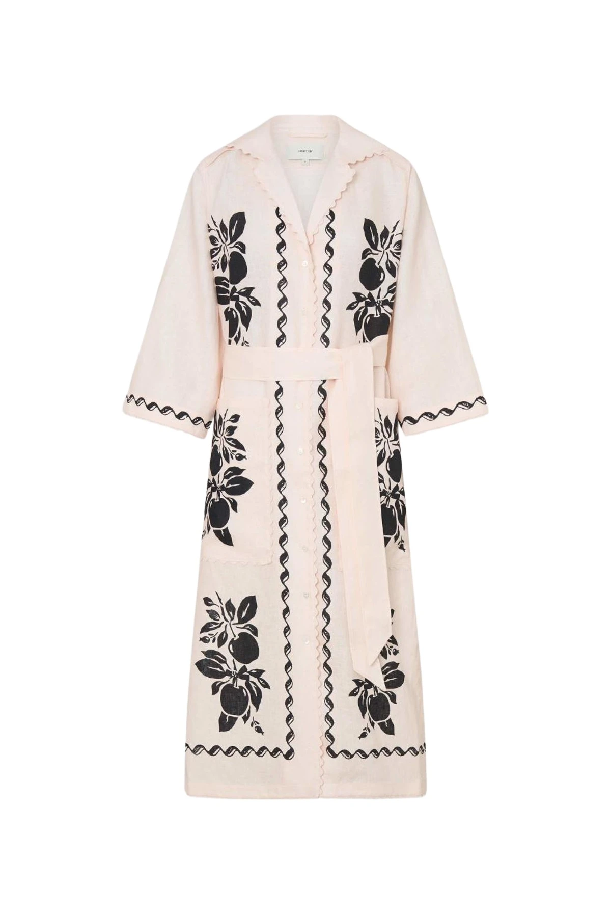 Oroton-Stencil-Print-Long-Tunic-Dress94938_nobg Oroton Dresses luxury Clothing from Coveti Marketplace