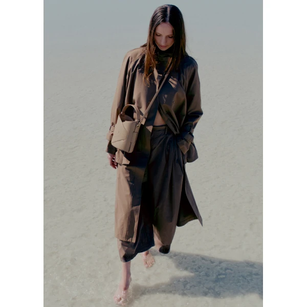 Polene Nodde Seau Edition Taupe Bag, view 2