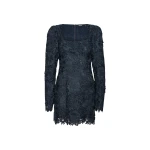 Rotate Blue Dress luxury Clothing from Coveti Marketplace