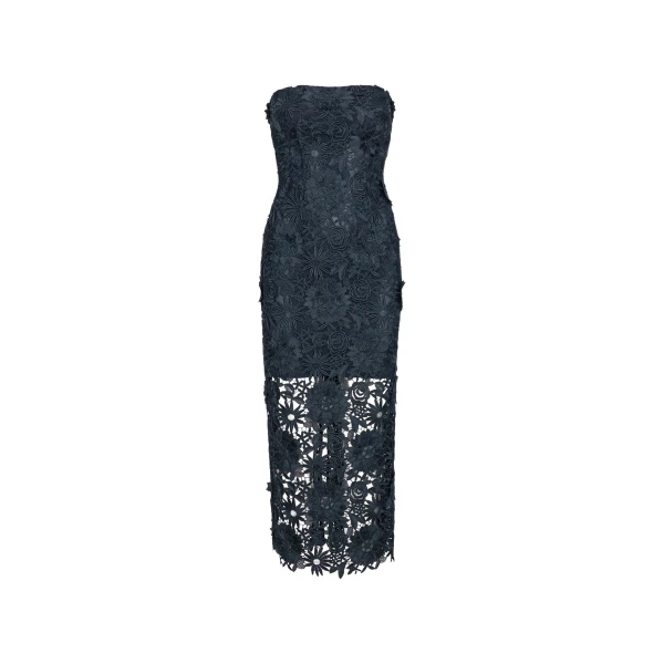 Rotate Blue Dress luxury Clothing from Coveti Marketplace